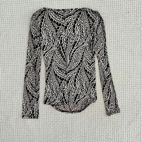 Vintage Y2K Wrap Blouse - Picture 3 of 7